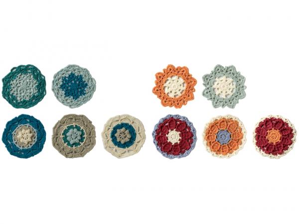 編みつないでアレンジ広がる ! かぎ針編みのモチーフコレクション　12ヵ月コース (23はるなつ)