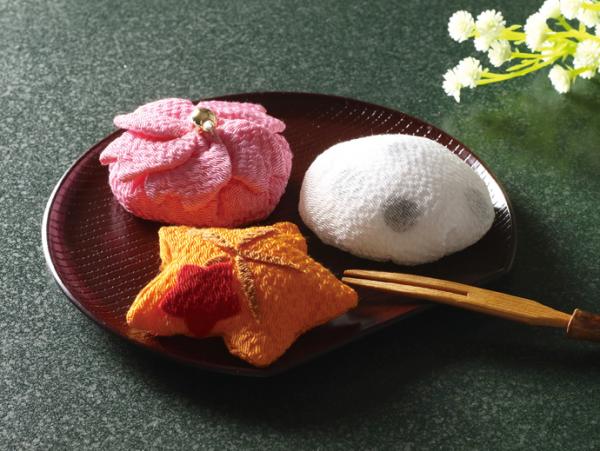 はんなり可愛い和菓子のミニお手玉コレクション