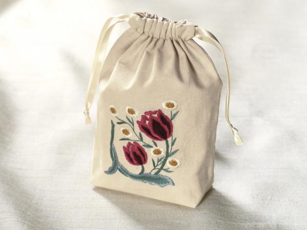 花々香るPieniSieniの刺しゅう巾着コレクション